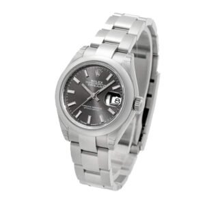 Rolex Datejust 41 126334 Super Clone: Steel Fluted Bezel Dark Grey Dial