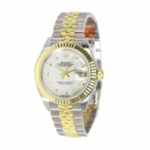 Rolex Lady-Datejust 279173 Super Clone : Two-Tone Diamond Silver Dial 28mm