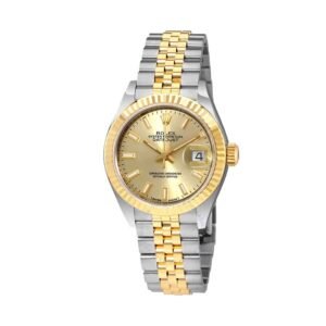 Rolex Lady-Datejust 279173 Super Clone : Two-Tone Champagne Dial 28mm