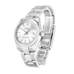 Rolex Datejust 31 178240 Super Clone : Steel Smooth Bezel Silver Dial 31mm