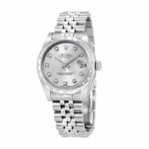 Rolex Datejust 31 278274 Super Clone : Steel Fluted Bezel Silver Dial 31mm