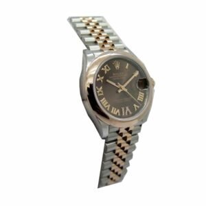 Rolex Datejust 31 278341RBR Super Clone : Everose Diamond Bezel Chocolate Dial 31mm