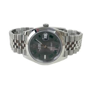 Rolex Datejust 41 126300 Super Clone : Steel Grey Roman Dial Jubilee