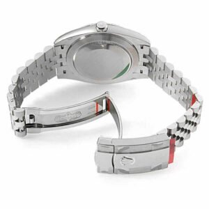 Rolex Datejust 41 126334 Super Clone : White Rolesor Fluted Bezel Silver Dial