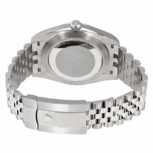 Rolex Datejust 41 126300 Super Clone : Steel Smooth Bezel Blue Dial
