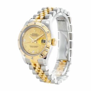Rolex Super Clone Datejust Women Watch : Lady-Datejust 28mm Steel Silver Dial Jubilee