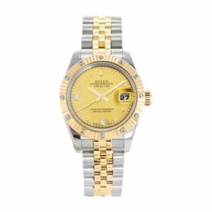 Rolex Super Clone Datejust Women Watch : Lady-Datejust 28mm Steel Silver Dial Jubilee