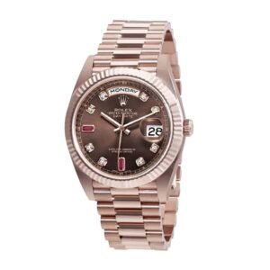 Rolex Day-Date 40 228206 Super Clone : 40mm Platinum Ice Blue Dial Presiden