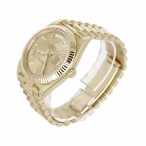 Rolex Day-Date 40 228238-0007 Super Clone : 40mm Yellow Gold Champagne Dial