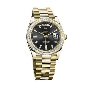 Rolex Day-Date 40 228206 Super Clone : 40mm Platinum Ice Blue Dial Presiden