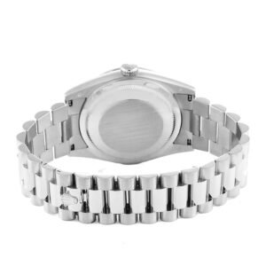 Rolex Day-Date 128239 Super Clone: 36mm White Gold Blue Diamond Dial President