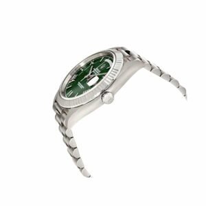 Rolex Day-Date 40 228239 Super Clone : 40mm White Gold Olive Green Dial
