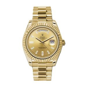 Rolex Day-Date 40 228238-0003 Super Clone : 40mm Yellow Gold White Dial
