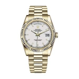 Rolex Day-Date 40 228238 Super Clone : 40mm Yellow Gold Ivory Dial