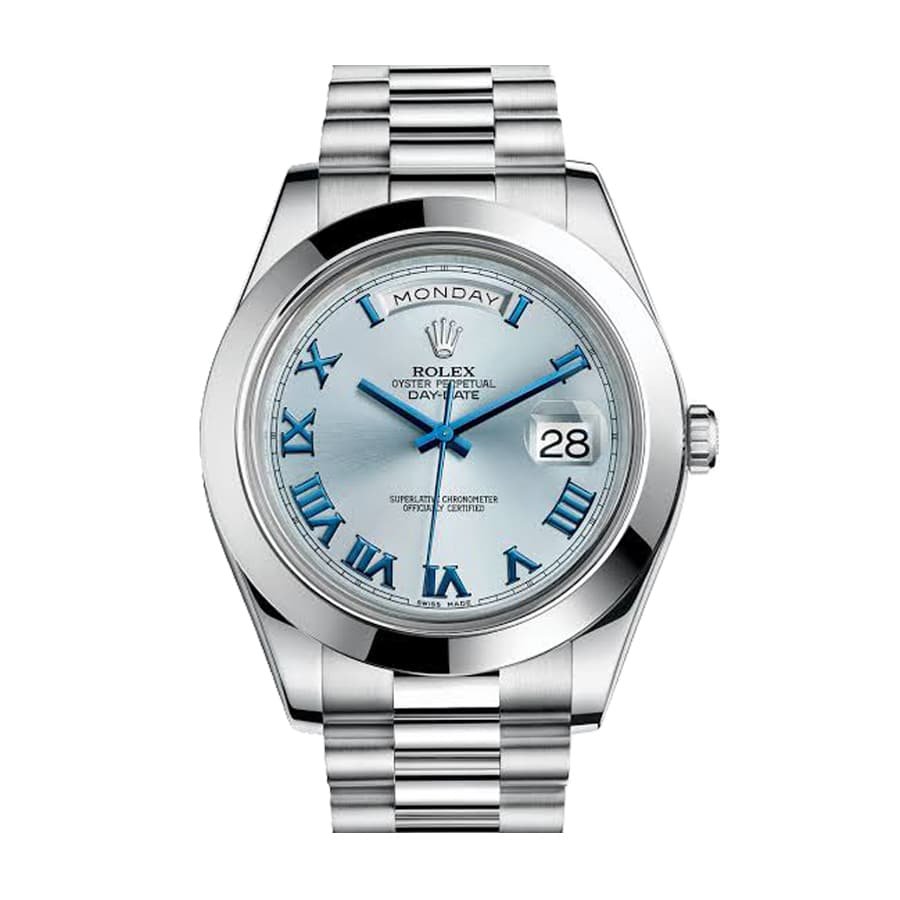 Rolex Day-Date 40 228238 Super Clone : 40mm Yellow Gold Champagne Roman Numeral Dial