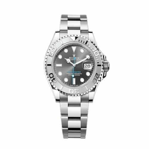 Rolex Yacht-Master 126622 Super Clone : Rolesium Platinum Bezel Rhodium Dial 40mm