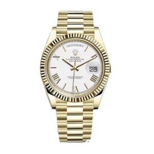 Rolex Day-Date Super Clone : Day-Date 40 228238 Yellow Gold Champagne Dial