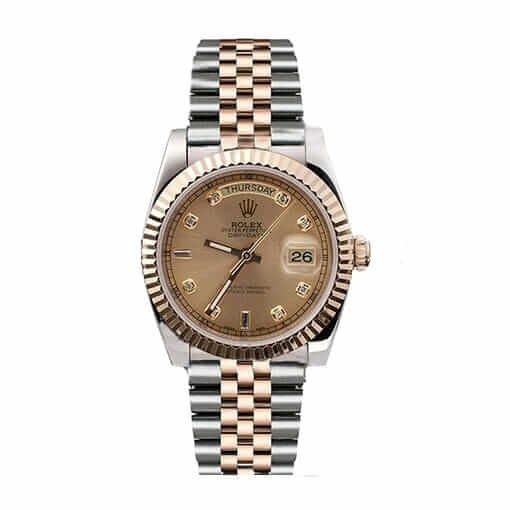 Rolex Day-Date 128238 Super Clone: 36mm Yellow Gold Diamond Dial President