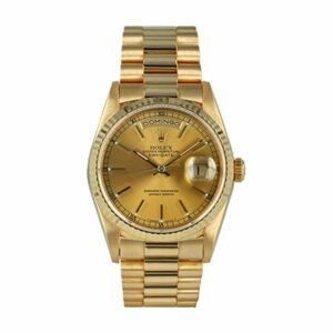 Rolex Day-Date 40 228238 Super Clone: 40mm 18k Yellow Gold President Champagne Dial