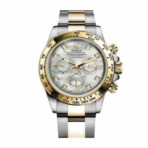 Rolex Cosmograph Daytona 116500LN Super Clone: 40mm Steel Mother of Pearl Dial