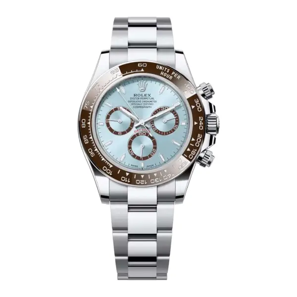 Rolex Daytona 126506 Super Clone: 40mm Platinum Ice Blue Dial