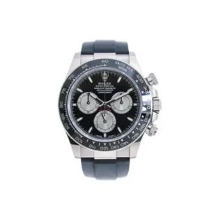 Rolex Daytona 126519LN Super Clone: 40mm White Gold Black Dial