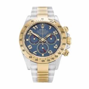 Rolex Daytona 116528 Super Clone: 40mm Yellow Gold Champagne Dial
