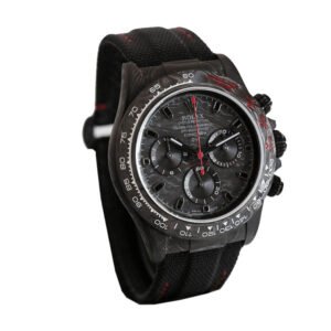 Rolex Daytona Super Clone Carbon Red Speedster: 40mm NTPT Carbon Red Dial