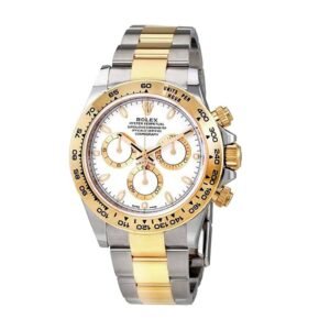 Rolex Daytona 16520 Super Clone: 40mm Steel White Floating Cosmograph Dial