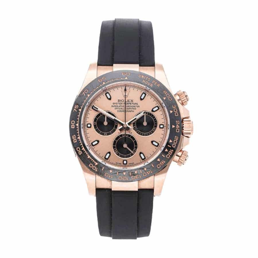 Rolex Daytona 116515LN Super Clone: 40mm Everose Gold Rose Dial