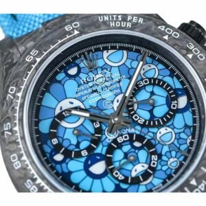 Rolex Daytona 116500LN Super Clone: 40mm Steel Blue Sunray Dial