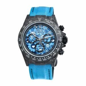 Rolex Daytona 116500LN Super Clone: 40mm Steel Blue Sunray Dial