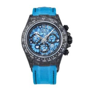 Rolex Daytona 116500LN Super Clone: 40mm Steel Blue Sunray Dial