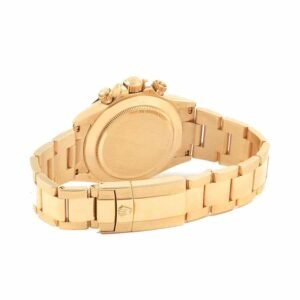 Rolex Daytona 116528 Super Clone: 40mm Yellow Gold Champagne Dial