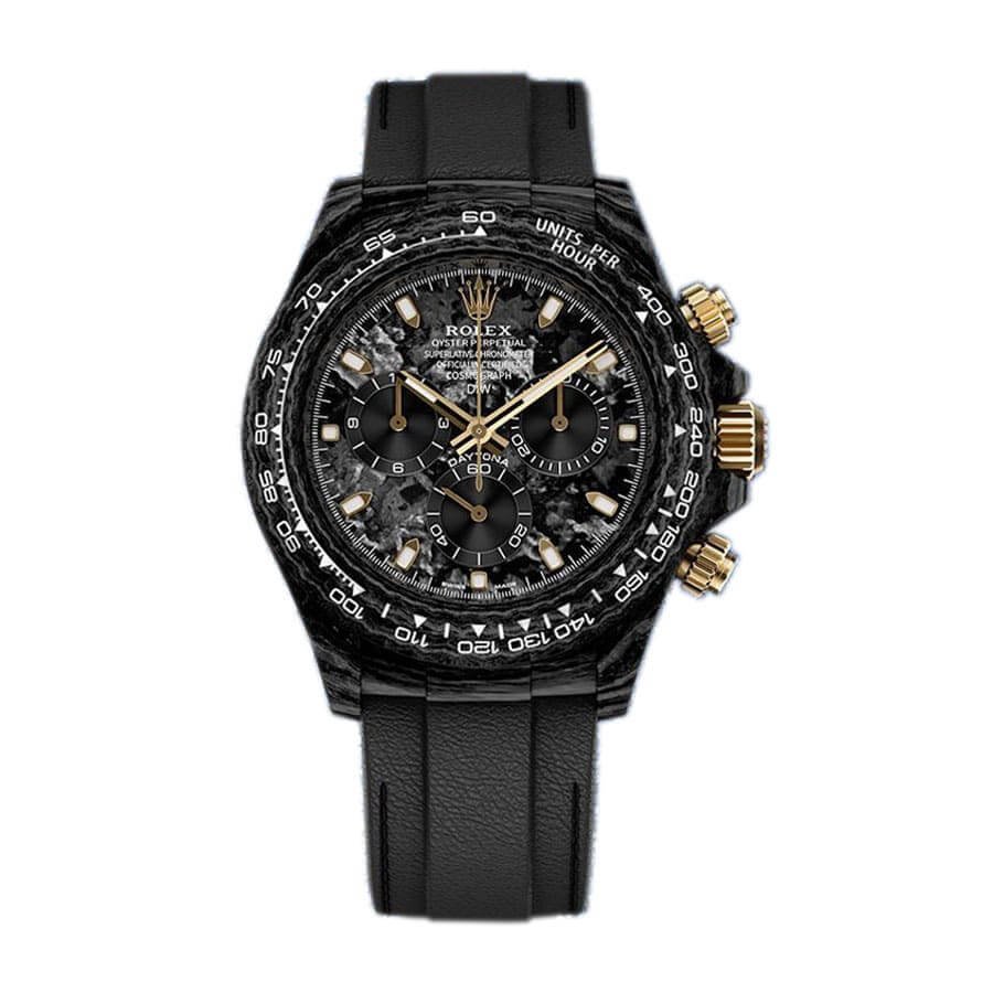 Rolex Daytona Super Clone DiW NTPT Carbon 46490: All Carbon Lemon Edition