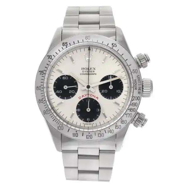 Rolex Daytona 6263 Super Clone: Vintage Steel Silver Big Red Dial