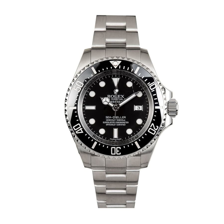 Rolex Deepsea Sea-Dweller 116660-0001 Super Clone Steel Black Dial 44mm Oyster
