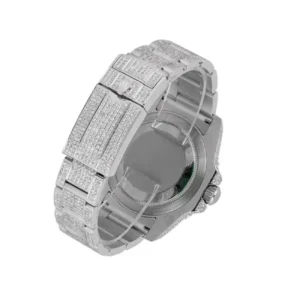 Rolex GMT-Master II 116710 Super Clone: Full Diamond Iced-Out 40mm
