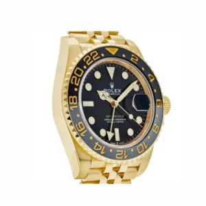 Rolex GMT-Master II 116718LN Super Clone : Yellow Gold Black Dial 40mm