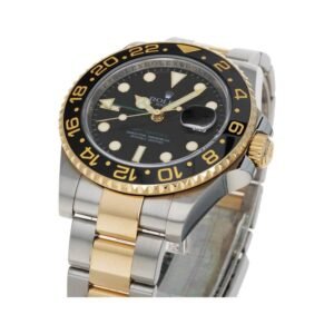 Rolex GMT-Master II 126713GRNR Super Clone: Two-Tone Yellow Rolesor 40mm