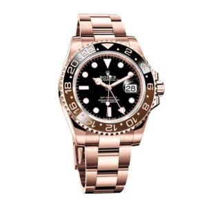 Rolex GMT-Master II 126715CHNR-0001 Super Clone : Everose Gold Root Beer 40mm Oyster