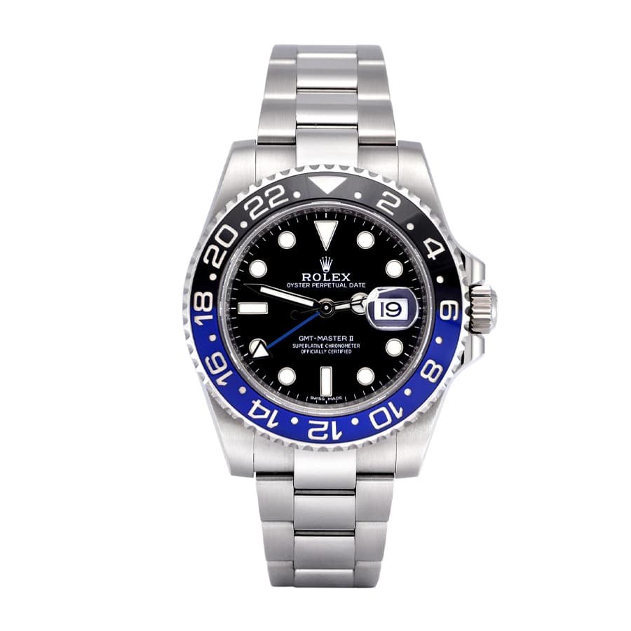 Rolex GMT-Master II 116710BLNR Super Clone: Batman Black Dial 40mm