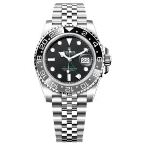 Rolex GMT-Master II 126710GRNR Super Clone : Bruce Wayne Steel 40mm Jubilee