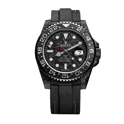 Rolex GMT-Master II DiW NTPT Carbon Super Clone : 40mm Forged Carbon