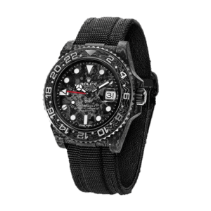 Rolex GMT-Master II DiW NTPT Carbon Super Clone : 40mm Forged Carbon