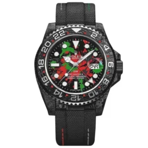 Rolex GMT-Master II Super Clone : Motley Custom Black 40mm Oyster