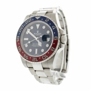 Rolex GMT-Master II 116719BLRO Super Clone: White Gold Pepsi 40mm