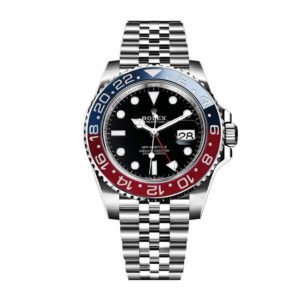 Rolex GMT-Master II 126710BLRO Super Clone : Pepsi Steel 40mm Jubilee
