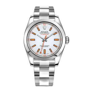 Rolex Milgauss 116400-0002 Super Clone : Steel White Dial 40mm Oyster