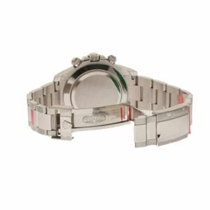 Rolex Daytona 116509 Super Clone: 40mm White Gold Silver Dial